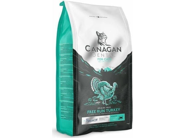 Canagan KOT 1,5 kg FREE RUN TURKEY DENTAL /4