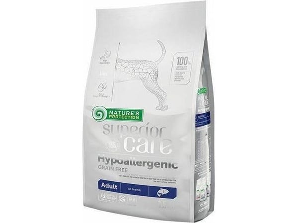 Nature’s Protection Superior Care hypoallergent kornfritt voksenfôr med laks 1,5 kg