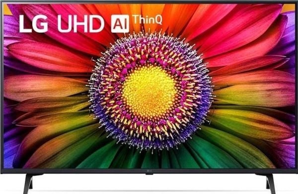 LG 55UR80003LJ - 55" Diagonalklasse UR80 Series LED-bakgrunnsbelyst LCD TV - Smart TV - webOS, ThinQ AI - 4K UHD (2160p) 3840 x 2160 - HDR - Direct...