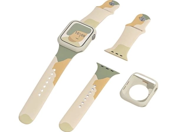 Hurtel Strap Moro hihna Apple Watch 6 / 5 / 4 / 3 / 2 (44mm / 42mm) silikonihihna moro katsella rannekoru (6)