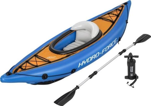 Bestway 65115, Oppblåsbar kajakk, 1 person(er), 100 kg, Blå, Polyvinylklorid (PVC), PVC
