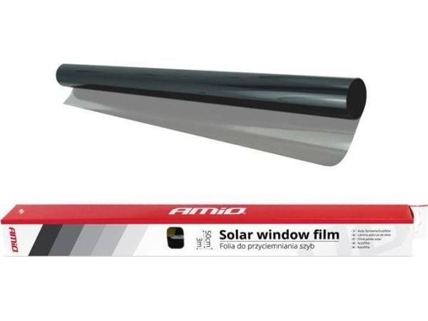 AMiO Light Black vindusfargefolie 0,5x3m (60%)