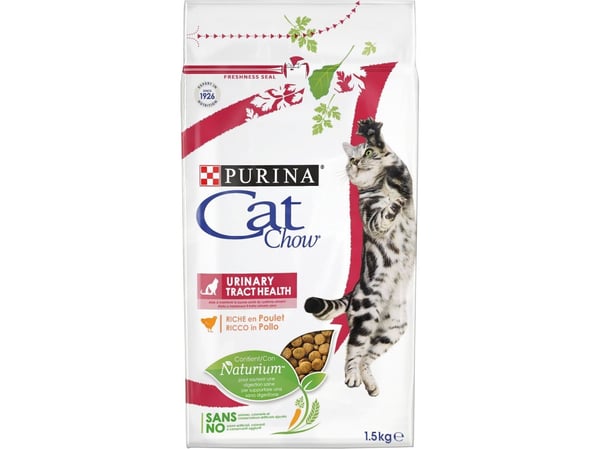 Purina Cat Chow Urinary Tract Health, Voksen, Kylling, 1,5 kg