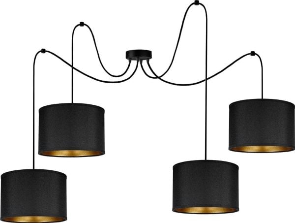 Orno KYLO 4P E27 lyspærearmatur (max. 4x60W) sort