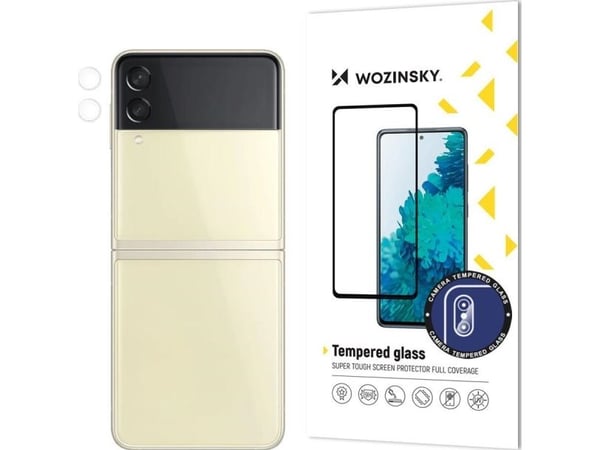 Wozinsky Pretender Camera Glass 9H herdet glass for hele kameraet til Samsung Galaxy Z Flip 3