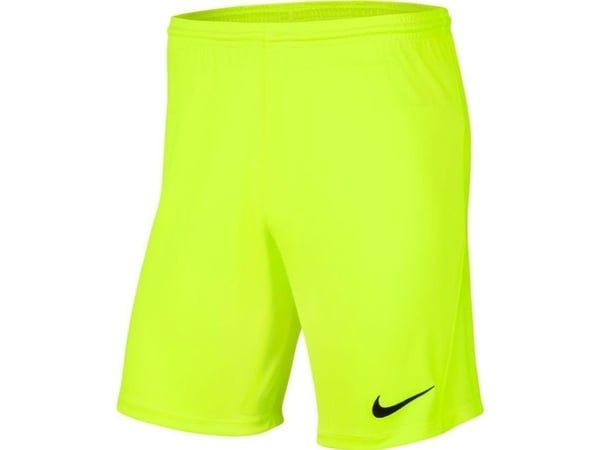 Nike mennshorts Park III gul, størrelse L (BV6855 702)