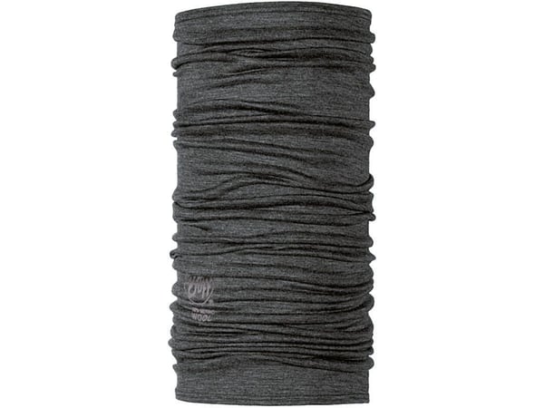Buff Merino Wool, Halsduk, Unisex, Grå, Ull, Monokromatiskt, Hand wash 30C