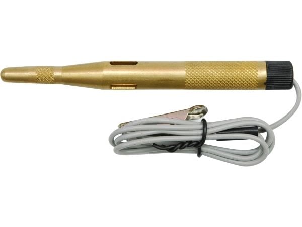 Vorel bilspenningsmåler 6-24V, messing, 110 mm (65270)