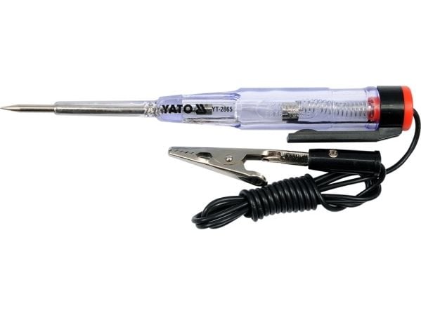 Yato YT-2865, 6 - 24 V, Sort, Rød, 1 stykker