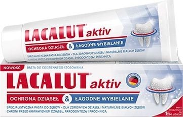 LABOVITAL*.LACALUT aktiva whitening-tandkräm 75 ml