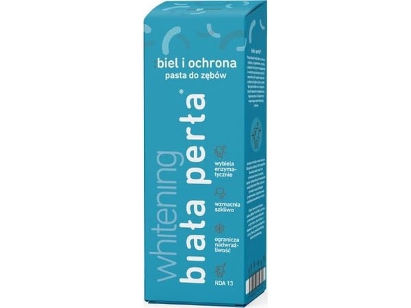 WHITE PERŁA_Extra White whiteness and restoration paste for sensitive teeth 75ml