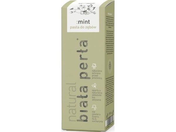 Biała Perła Pasta do zębów Naturlig mynte 75ml
