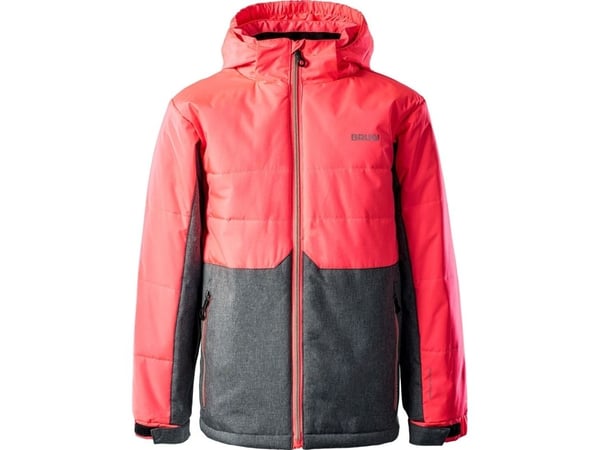 Brugi barne skijakke 1Ai6 Fuxia/Fluo str. 152-158