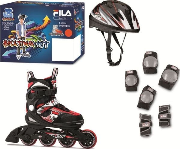 Fila J-One Combo 3 inlines 28-32 (rekreation, svarta)