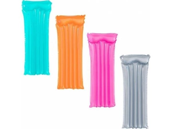 Bestway färgglad plask-/badmadrass 183 x 76 cm