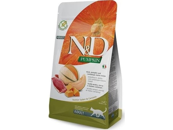 Farmina Pet Food N&D Pumpkin, Voksen, And, 1,5 kg, Kornfritt, Glutenfri, Antioksidanter medfølger