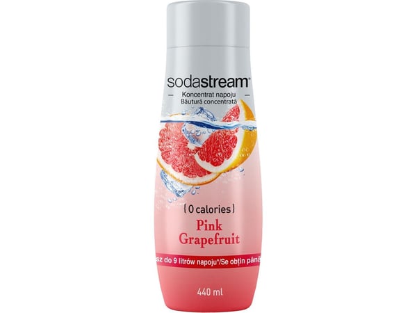 Sirup for kullsyreholdige drikker SodaStream, Pink Grapefruit, 440 ml