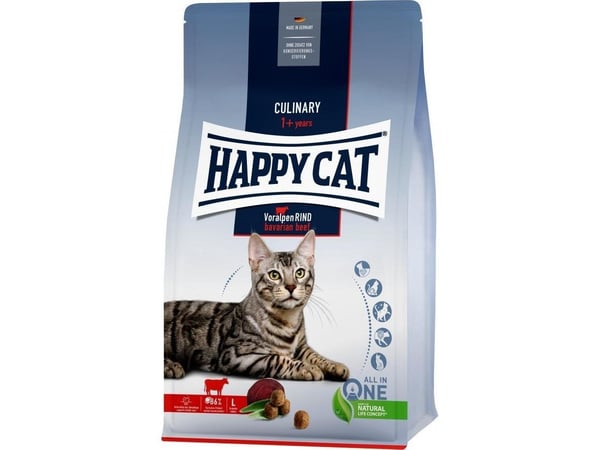 Happy Cat 70558, Voksen, Alle hunderaser, Storfekjøtt, 1,3 kg