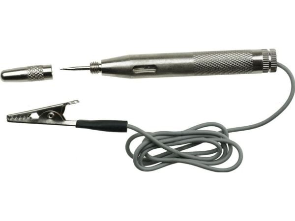 Dedra bilspenningsprøvesett 6-24V, 100 mm, metall