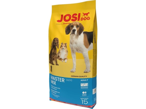 Josera 50011941, Voksen, Alle hunderaser, Rødbete, Mais, Blåskjell, 15 kg