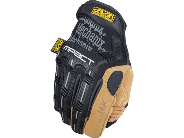 Mechanix Wear Hansker Mechanix Material4X M-Pact® Størrelse S. Borrelås, TrekDry®, syntetisk skinn 4X, håndflate, knoker, Armortex®, fingerbeskytte...