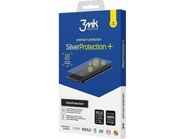 3MK SilverProtect+ Sam Z Fold 5 Folded Edition antimikrobiell film våt installert
