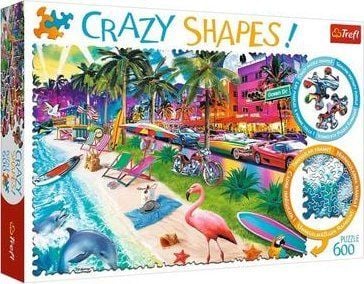 Trefl Crazy Shapes!, 600 stykker, Landskap, 10 år