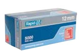 Rapid 11860410, Klammerpaket, 1,4 cm, 5000 häftklamrar, R253, R353, R453, ALU753, ALU853, ALU953, E100, ESN530, BTX530, R553, PS101, PS6-16, Compac...