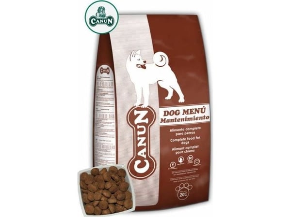 CANUN Dog Menu - tørfoder til hunde - 20 kg
