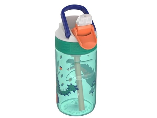 Kambukka Lagoon vannflaske for barn 400ml sjonglerende Dino