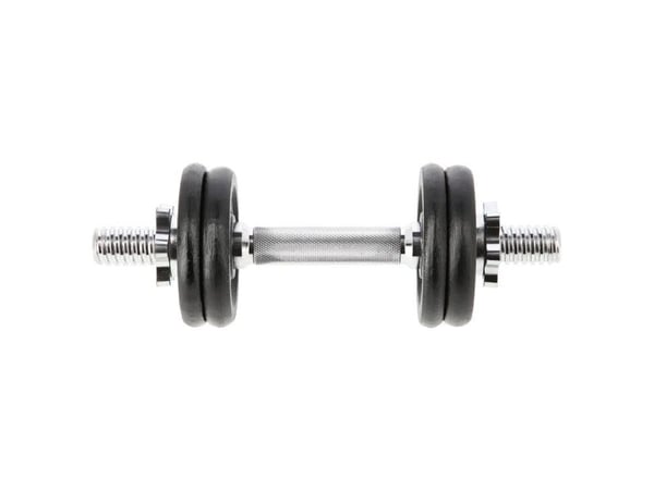 HMS SG01 gjenget vektstang 7kg 4 plater