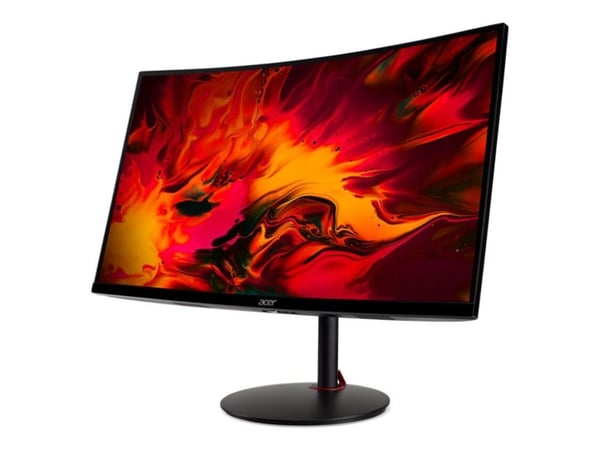 Acer Nitro XZ270U Pbmiiphx - XZ0 Series - LED-skjerm - kurvet - 27" - 2560 x 1440 WQHD @ 165 Hz - 250 cd/m² - 1 ms - 2xHDMI, DisplayPort - høyttale...