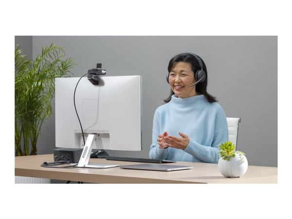 Logitech Zone Wireless 2 - Headset - på örat - Bluetooth - trådlös - aktiv brusradering - USB-C via Bluetooth-adapter - grafit - Certifierad för Mi...