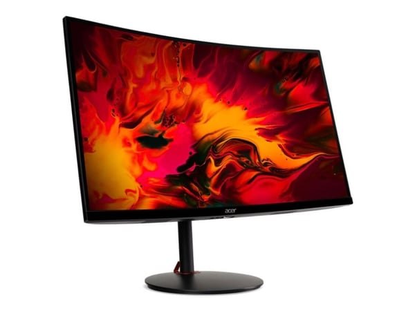 Acer Nitro XZ270U Pbmiiphx - XZ0 Series - LED-skjerm - kurvet - 27" - 2560 x 1440 WQHD @ 165 Hz - 250 cd/m² - 1 ms - 2xHDMI, DisplayPort - høyttale...