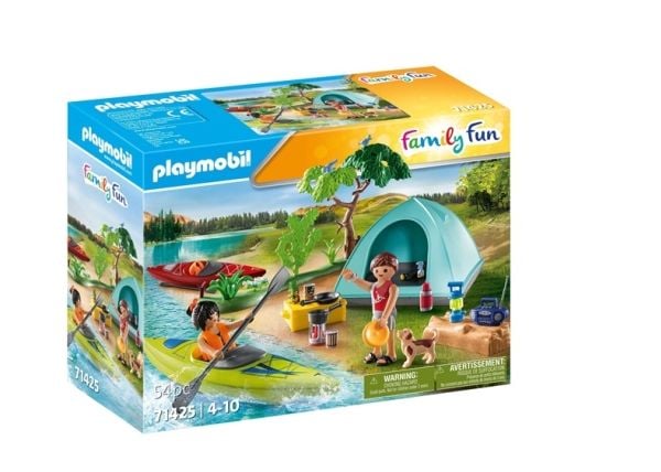 Playmobil FamilyFun Camping - Action/Eventyr - 4 år - Flerfarget (71425)