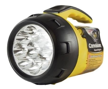 Arcas ficklampa FLASHLIGHT 9xLED 4AA