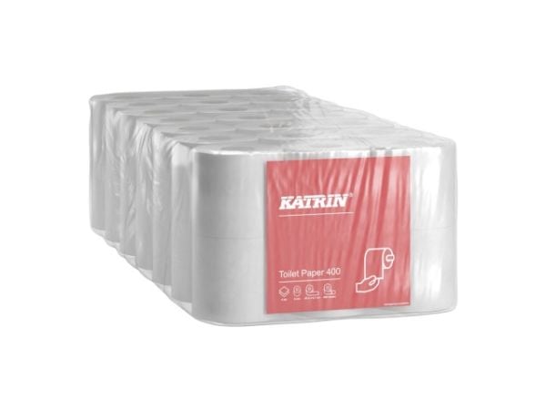 Toiletpapir Katrin Classic 400 2-lags 48m - (42 ruller pr. karton)