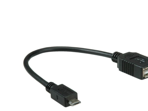 VALUE 11.99.8311, 0,15 m, USB A, Micro-USB B, USB 2.0, Hanstik/Hunstik, Lajittelu
