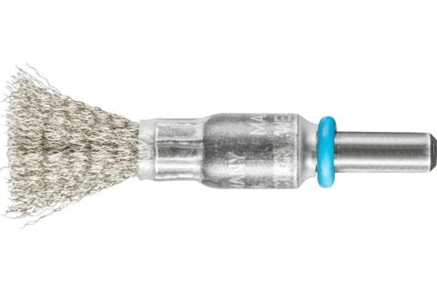 PFERD 43204010, Kopp stålbørste, 6 mm, 1 cm, 20000 RPM, 10 stykker