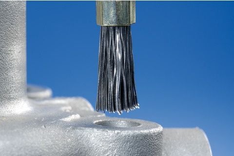 PFERD 43204010, Kopp stålbørste, 6 mm, 1 cm, 20000 RPM, 10 stykker