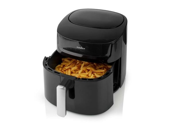 Nedis - Varmluftsteker - 7.2 liter - 1800 W - svart