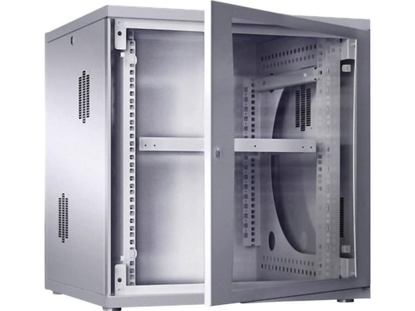 Rittal FlatBox - Skap - veggmonterbar - RAL 7035 - 12U - 19"