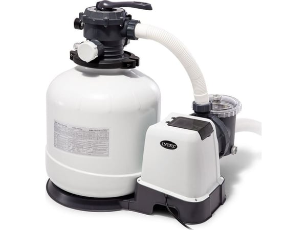 Intex 26652, Sandfilterpump, Svart, Vit, Plast, Ovanmarkspool, Kina, 6-vägsventil