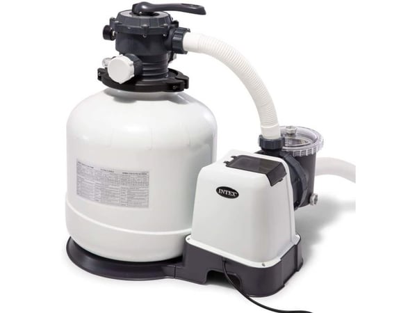 Intex 26652, Sandfilterpump, Svart, Vit, Plast, Ovanmarkspool, Kina, 6-vägsventil