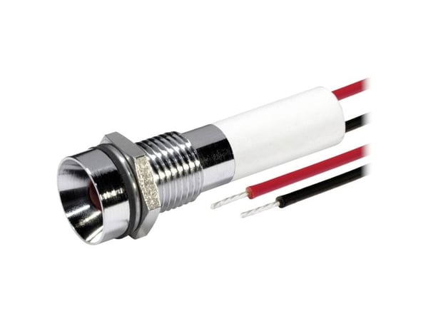 CML Innovative Technologies LED-signallampa röd 24 V/DC 80 mcd 19050353/6