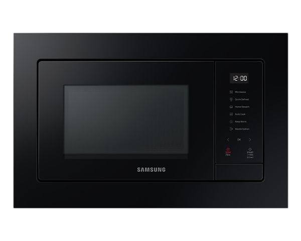 Samsung MS23A7318AK, Kiinteä, Solo-mikroaaltouuni, 23 L, 1150 W, Kosketus, Musta