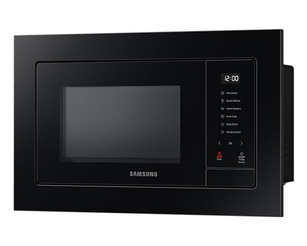 Samsung MS23A7318AK, Kiinteä, Solo-mikroaaltouuni, 23 L, 1150 W, Kosketus, Musta
