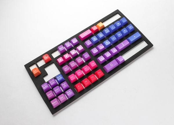 Ducky Afterglow, Näppäimen hattu, ABS, Monivärinen