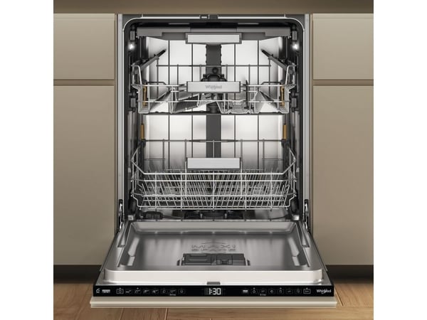 Whirlpool W7I HF60 TUS; W7I HF60 TUS, Fullstendig innebygget, Full størrelse (60 cm), Svart, Berøringskontroll, 1,3 m, 1,55 m