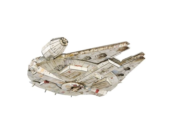 4D Build FDP FAP SW Millenium Falcon GML, Byggesett, 12 år, 223 stykker, 1,18 kg